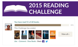 Goodreads Reading Challenge 2015